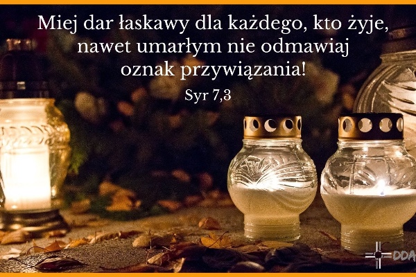Listopad dobry czas do modlitwy za zmarłych